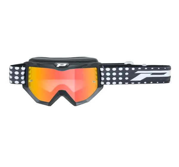 PRO GRIP Motorradbrillen - GOGGLES 3201 ATZAKI BLACK MATT