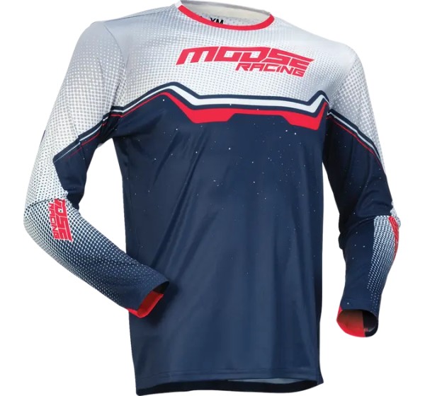 MOOSE OFFROAD SOFT-GOODS Jerseys - JERSEY YOUTH QUALIFIER RWB 2XL
