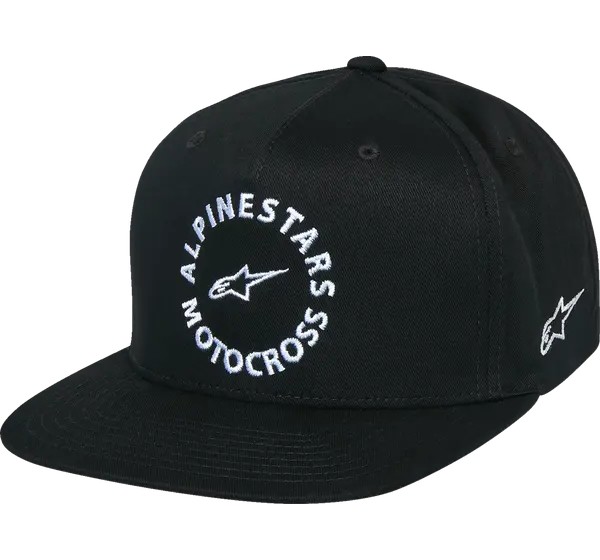 ALPINESTARS (CASUALS) Kopf- & Halsbedeckungen - HAT FLT BILL SNAPBACK MX BLACK