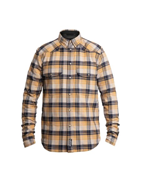 JOHN DOE Jacken - MOTOSHIRT YELLOW 5XL
