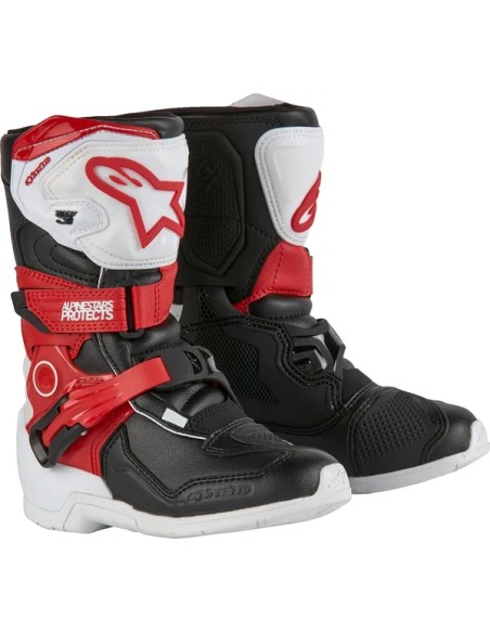 ALPINESTARS(MX) Offroad - BOOT T3S KIDS WT/BK/R 1