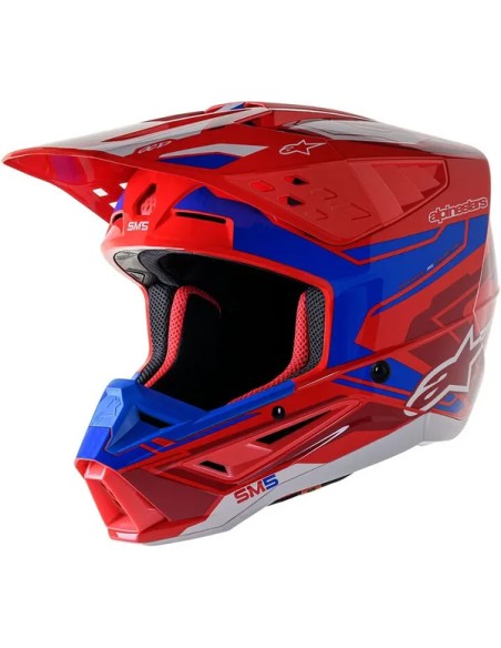 ALPINESTARS(MX) Offroad - HELMET SM5 ACT2 RED/BL XL