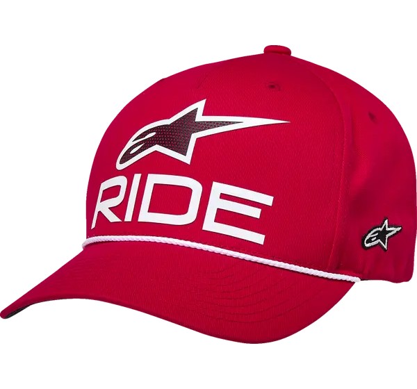 ALPINESTARS (CASUALS) Kopf- & Halsbedeckungen - HAT CRV BILL SNP RIDE COMP RED