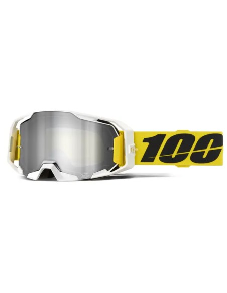 100% Motorradbrillen - GOGGLE ARMATIC VALERA - SILVER