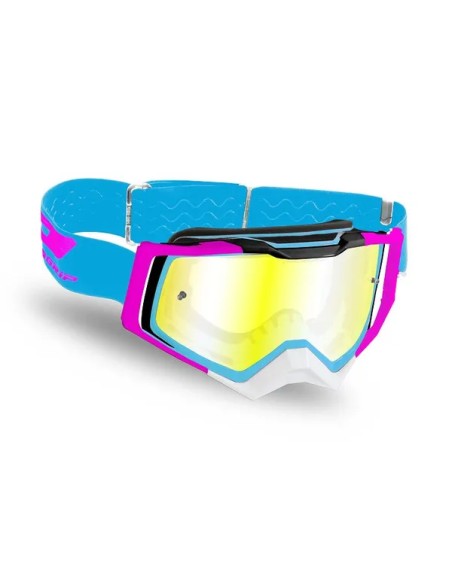 PRO GRIP Motorradbrillen - GOGGLES 3309 RAPID TBW/MIR BL