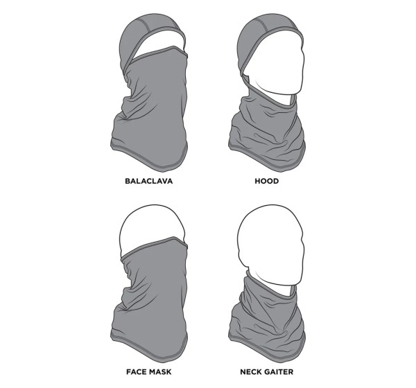 ZAN HEADGEAR Kopf- & Halsbedeckungen - Einbaubeispiel