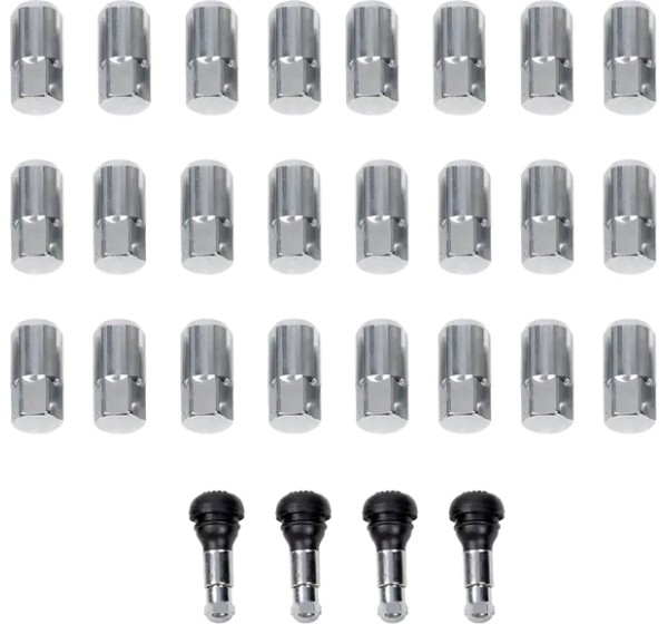 MOOSE OFFROAD FOUR WHEEL Montagematerial & Zubehör - LUGNUT 12X1.50 CHROME -24PK