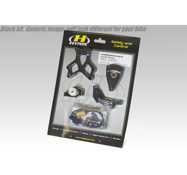 HYPERPRO Federung vorne - SD MOUNT. KIT BLACK YAMAHA MT-