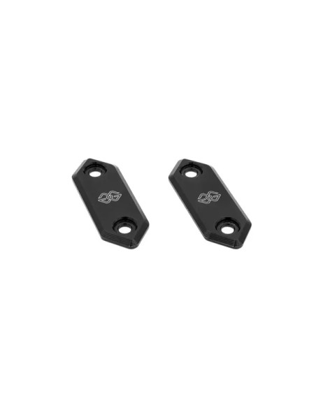 GILLES TOOLING Montagematerial & Zubehör - MIRROR COVER BLACK KAWAS.