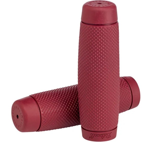 BILTWELL Griffe - GRIPS RECOIL 7/8 OXBLOOD