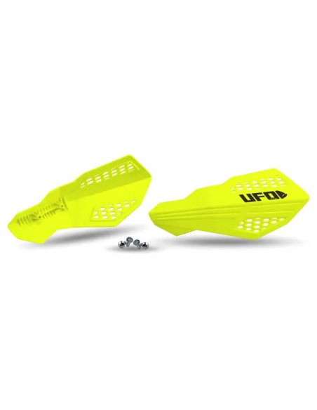 UFO Montagematerial & Zubehör - HANDGUARDS UFO HORUS FL YELLOW