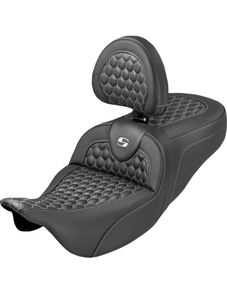 SADDLEMEN Sitzbänke - SEAT ROADSOFA HC SR DB WHT STI