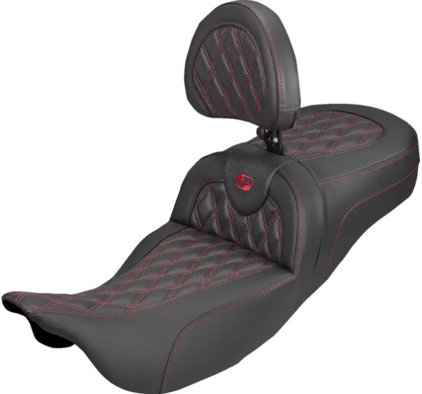 SADDLEMEN Sitzbänke - SEAT ROADSOFA CF LS ER DB RED