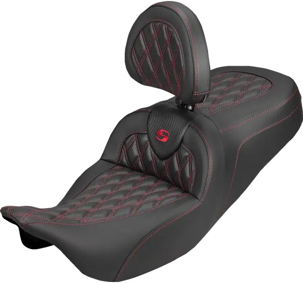 SADDLEMEN Sitzbänke - SEAT ROADSOFA CF LS SR DB RED
