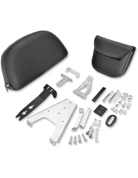 SHOW CHROME Sissybars - BACKREST INDAN BLACK