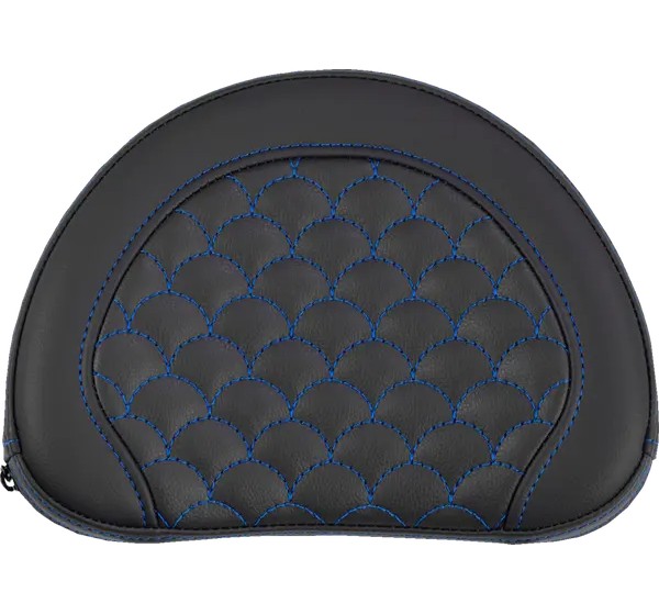 SADDLEMEN Montagematerial & Zubehör - PAD BR CONTOURED DS BLU STITCH