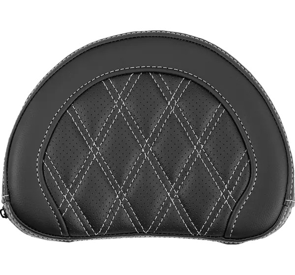 SADDLEMEN Montagematerial & Zubehör - PAD BR CONTOURED LS WHT STITCH