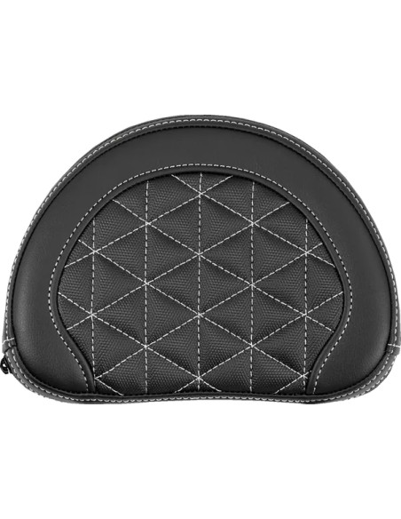 SADDLEMEN Montagematerial & Zubehör - PAD BR CONTOURED TG WHT STITCH
