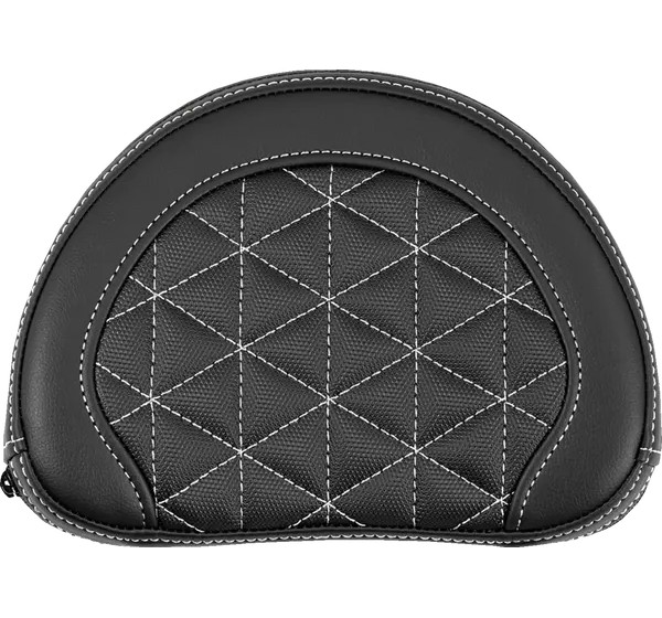 SADDLEMEN Montagematerial & Zubehör - PAD BR CONTOURED TG WHT STITCH
