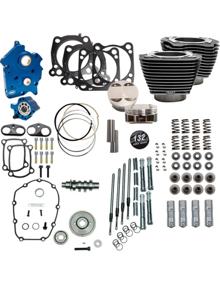 S&S CYCLE Komplett-Überholsätze für Harley Davidson FLHTK 1868 ABS 2019-2024