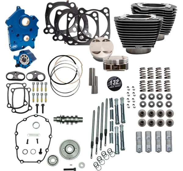S&S CYCLE Komplett-Überholsätze für Harley Davidson FLHTK 1868 ABS 2019-2024