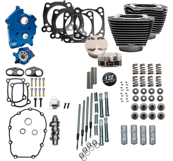 S&S CYCLE Komplett-Überholsätze für Harley Davidson FLHTK 1868 ABS 2019-2024