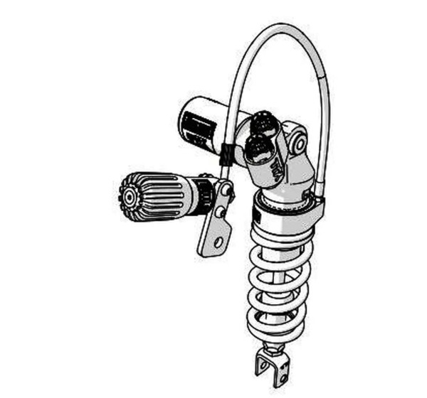 OHLINS Federung hinten - SHOCK KAWASAKI ZX-6R (636) T36
