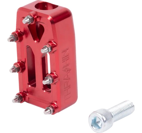THRASHIN SUPPLY CO. Schalthebel & -rasten - PEG SHIFTER AGGRESSOR RED