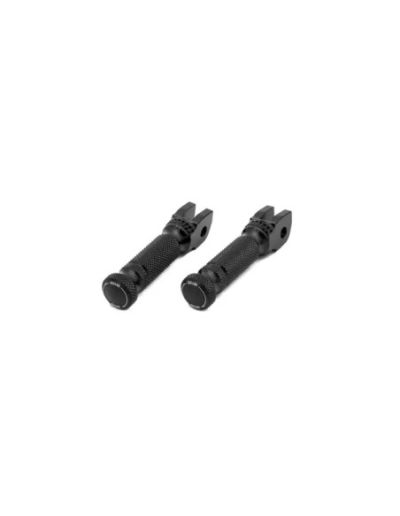 GILLES TOOLING Fußrasten - SPORT FOOT PEG SET DRIVER BLAC