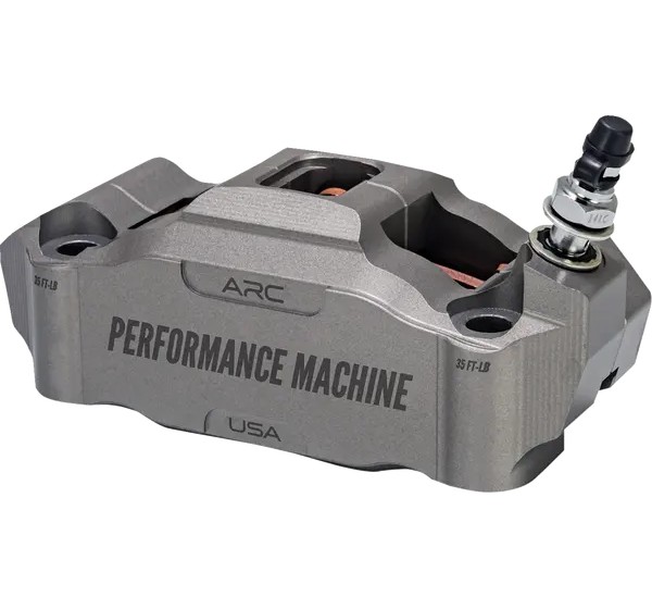 PERFORMANCE MACHINE (PM) Bremssattel - CALIPER FRONT RIGHT GREY 125X4