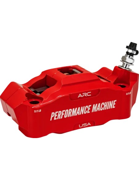 PERFORMANCE MACHINE (PM) Bremssattel - CALIPER FRONT RIGHT RED 125X4