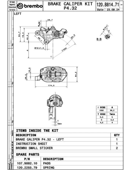 BREMBO Bremssattel Bild 4