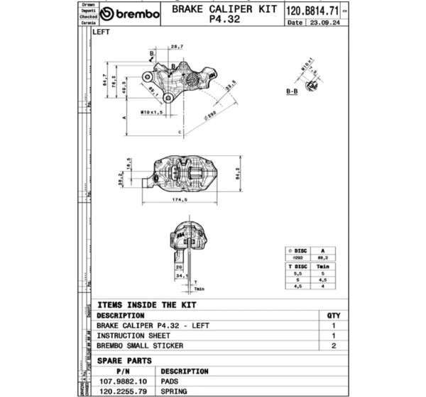 BREMBO Bremssattel Bild 4