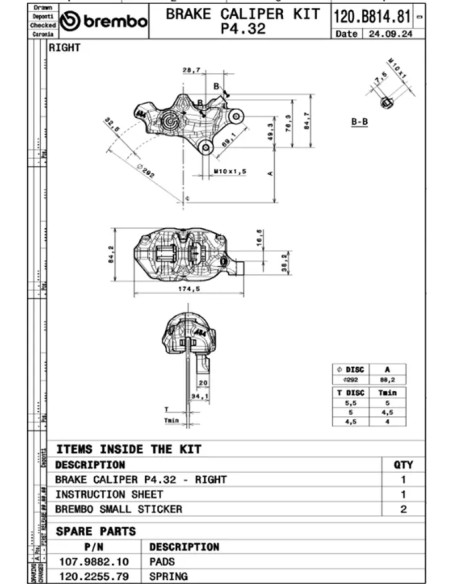 BREMBO Bremssattel Bild 4