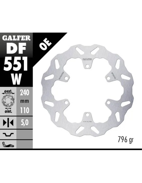 GALFER Bremsscheiben - Detailansicht
