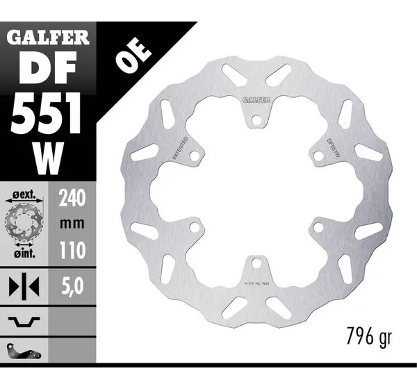 GALFER Bremsscheiben - Detailansicht