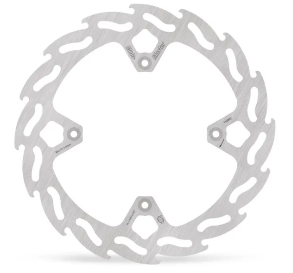 MOTO-MASTER Bremsscheiben - BRAKE DISC FLAME FIXED REAR DE