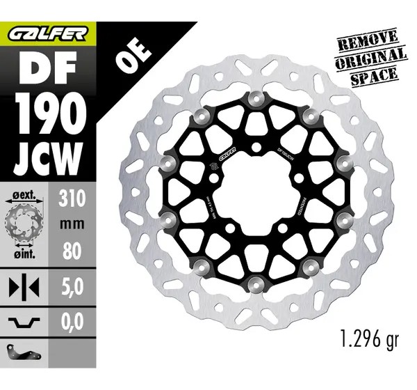 GALFER Bremsscheiben - BRAKE DISC WAVE FLOATECH
