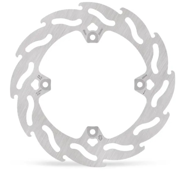 MOTO-MASTER Bremsscheiben - BRAKE DISC FLAME FIXED REAR TM