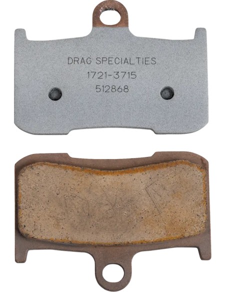 DRAG SPECIALTIES Bremsbeläge & Bremsbacken - PAD BRAKE PREMIUM HDP922