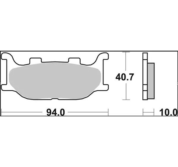 BREMBO Bremsbeläge & Bremsbacken - Detailansicht