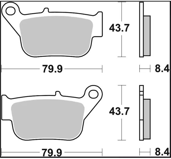 BREMBO Bremsbeläge & Bremsbacken - Detailansicht