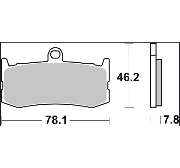 BREMBO Bremsbeläge & Bremsbacken - Detailansicht