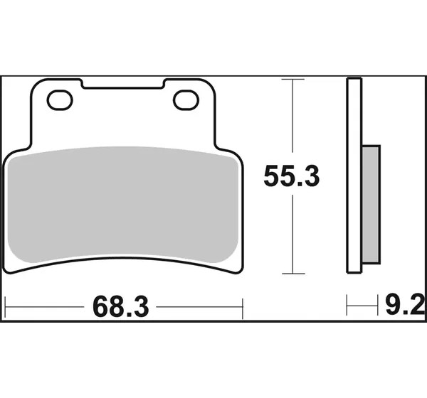 BREMBO Bremsbeläge & Bremsbacken - Detailansicht