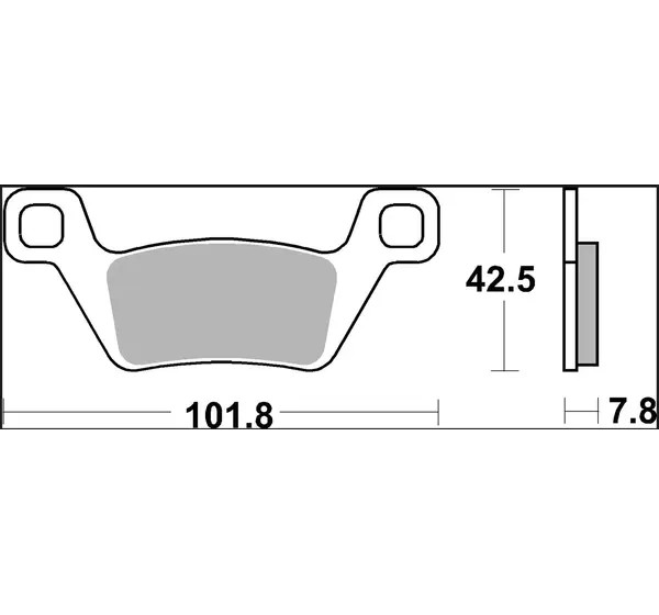 BREMBO Bremsbeläge & Bremsbacken - Detailansicht