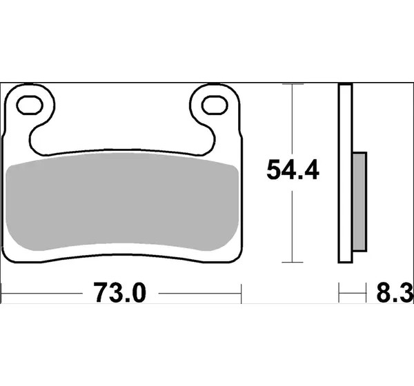 BREMBO Bremsbeläge & Bremsbacken - Detailansicht