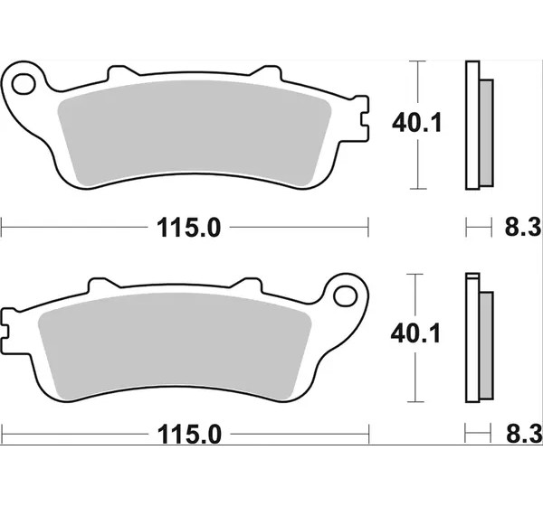 BREMBO Bremsbeläge & Bremsbacken - Detailansicht