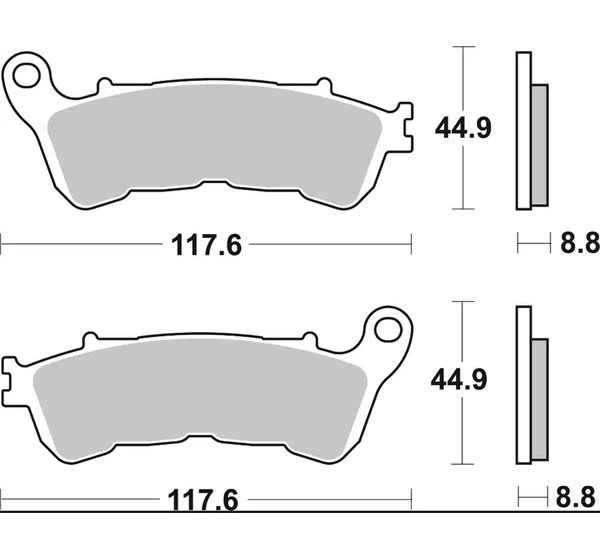 BREMBO Bremsbeläge & Bremsbacken - Detailansicht