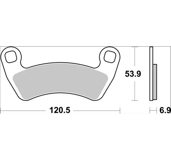 BREMBO Bremsbeläge & Bremsbacken - Detailansicht