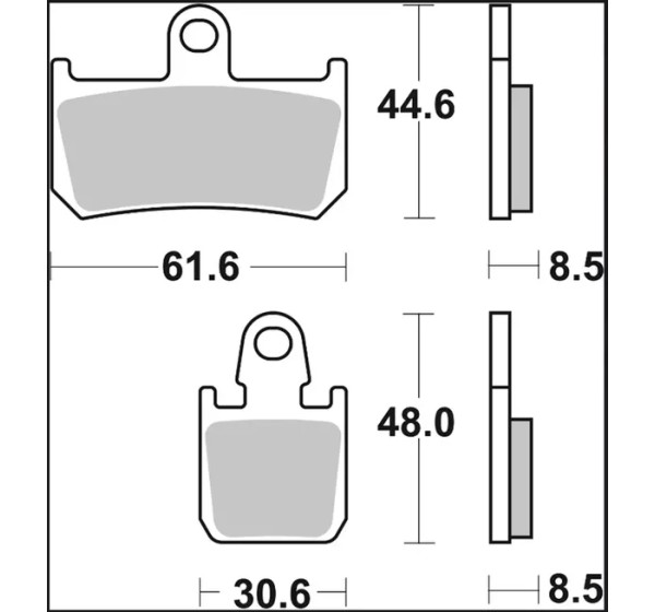 BREMBO Bremsbeläge & Bremsbacken - Detailansicht
